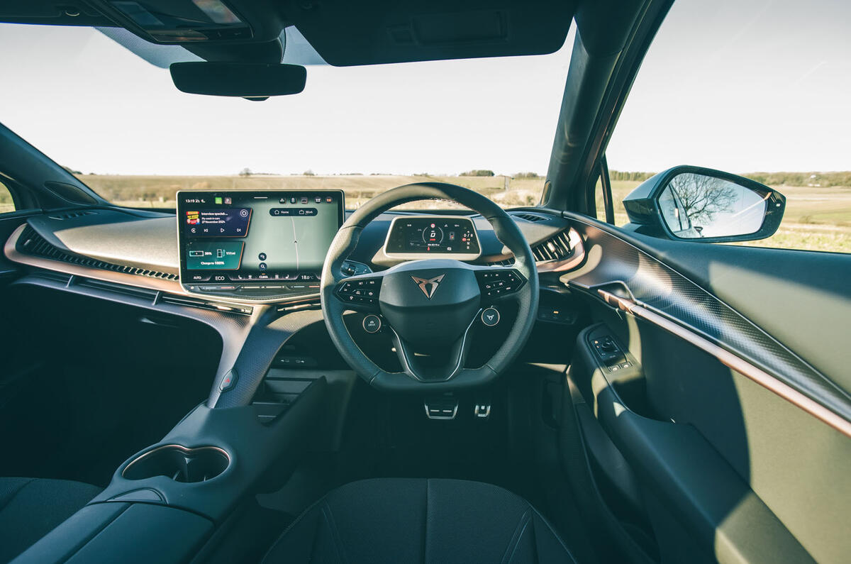 cupra tavascan rt 2024 dash 10