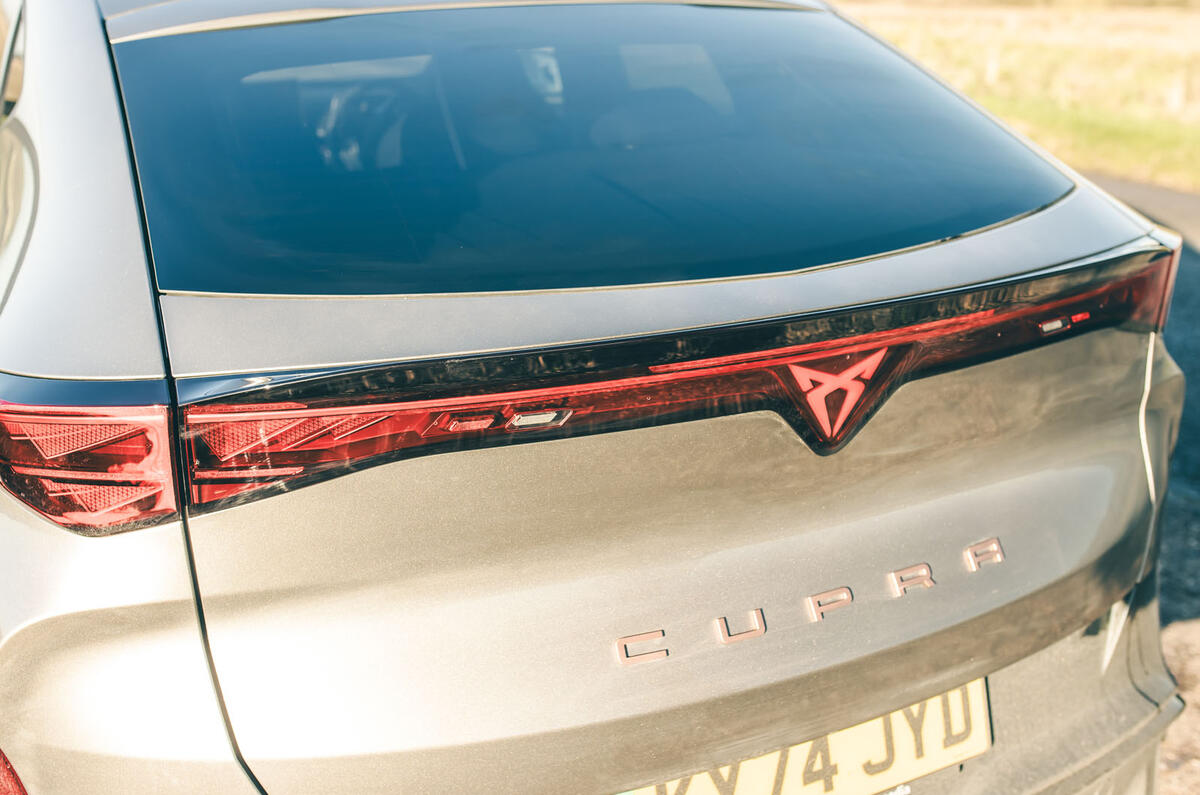cupra tavascan rt 2024 rear detail 4