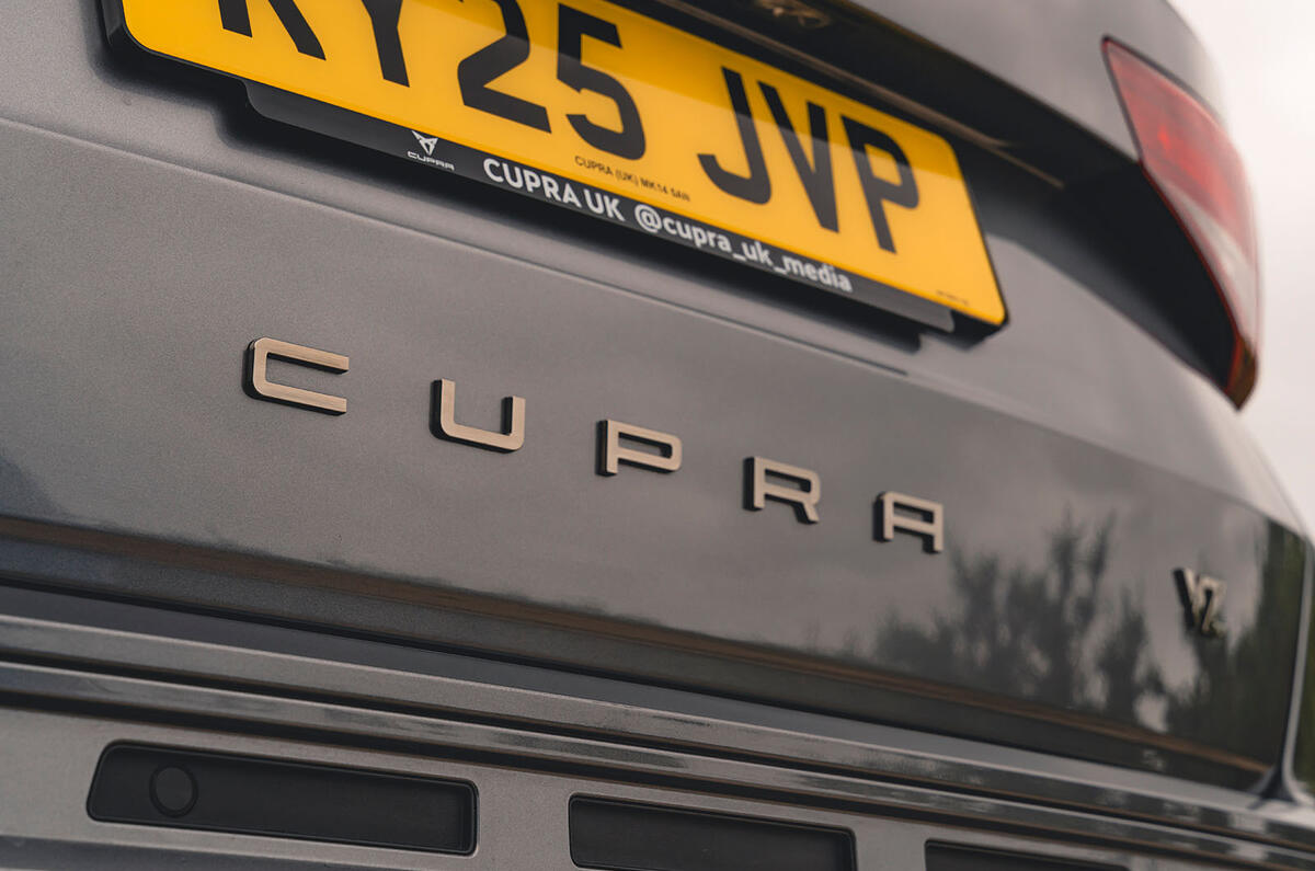 Badge de la Cupra Ateca