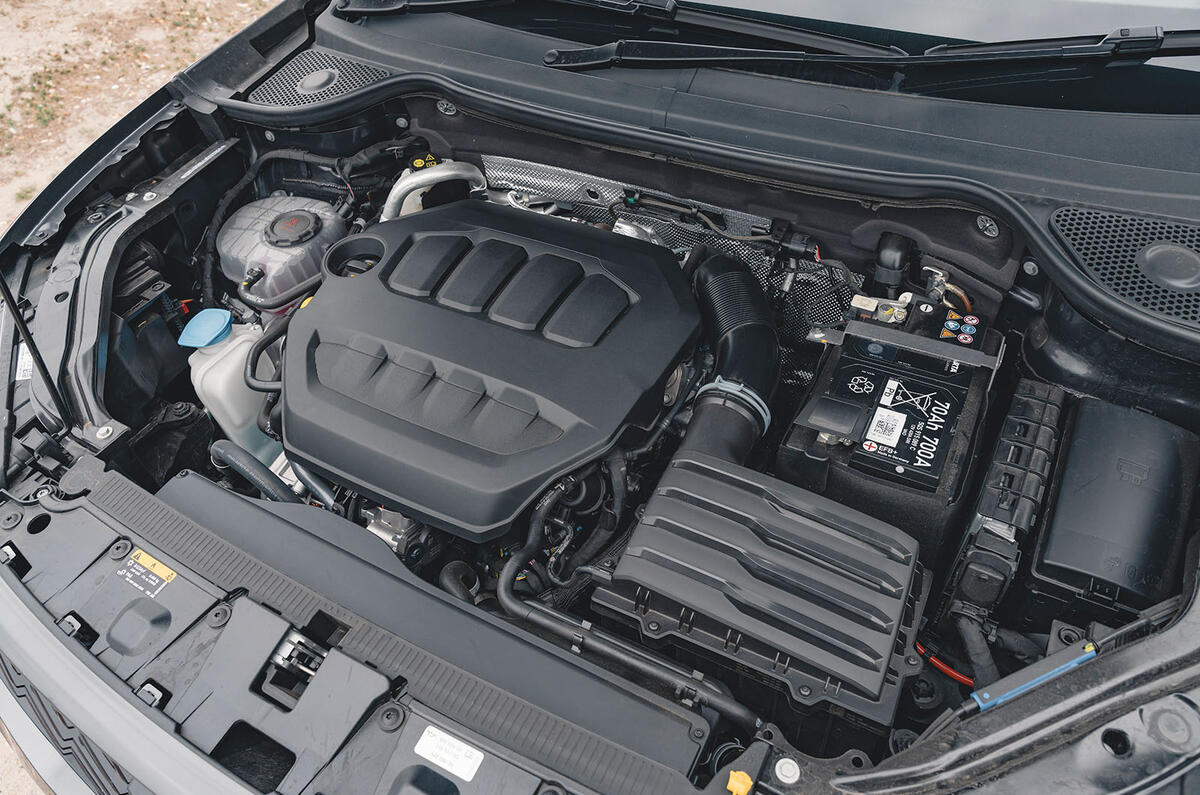 Compartiment moteur de la Cupra Ateca