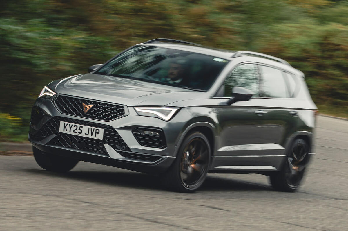Coin avant de la Cupra Ateca