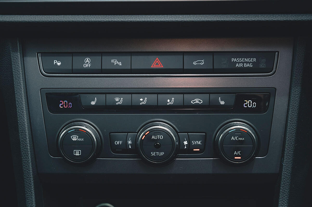 Cupra Ateca HVAC