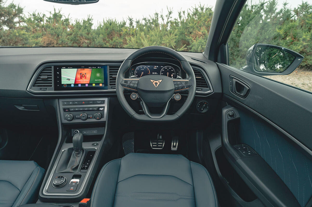 Intérieur de la Cupra Ateca