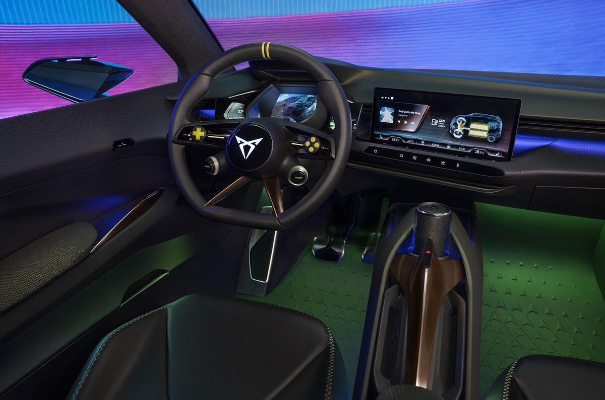 Cupra Raval concept interior