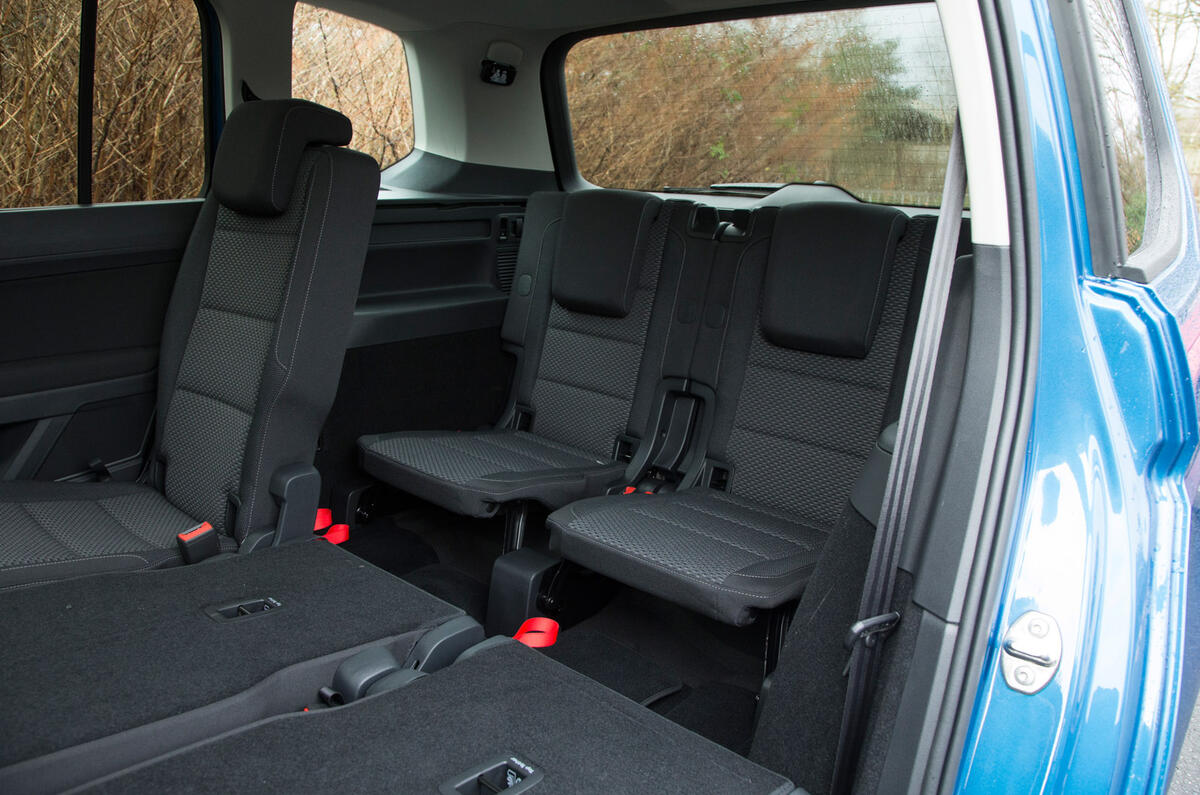 Volkswagen Touran rear seats