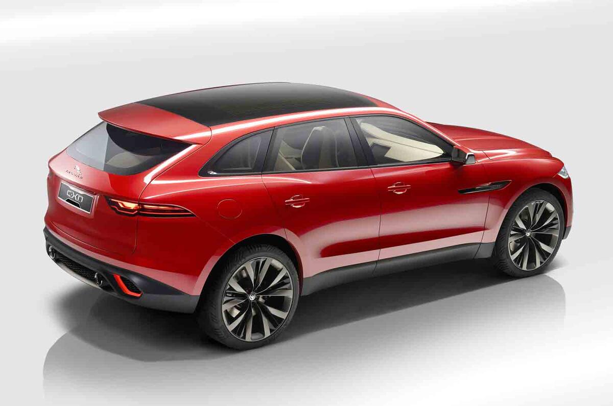 Jaguar C-X17 SUV shown in Brussels