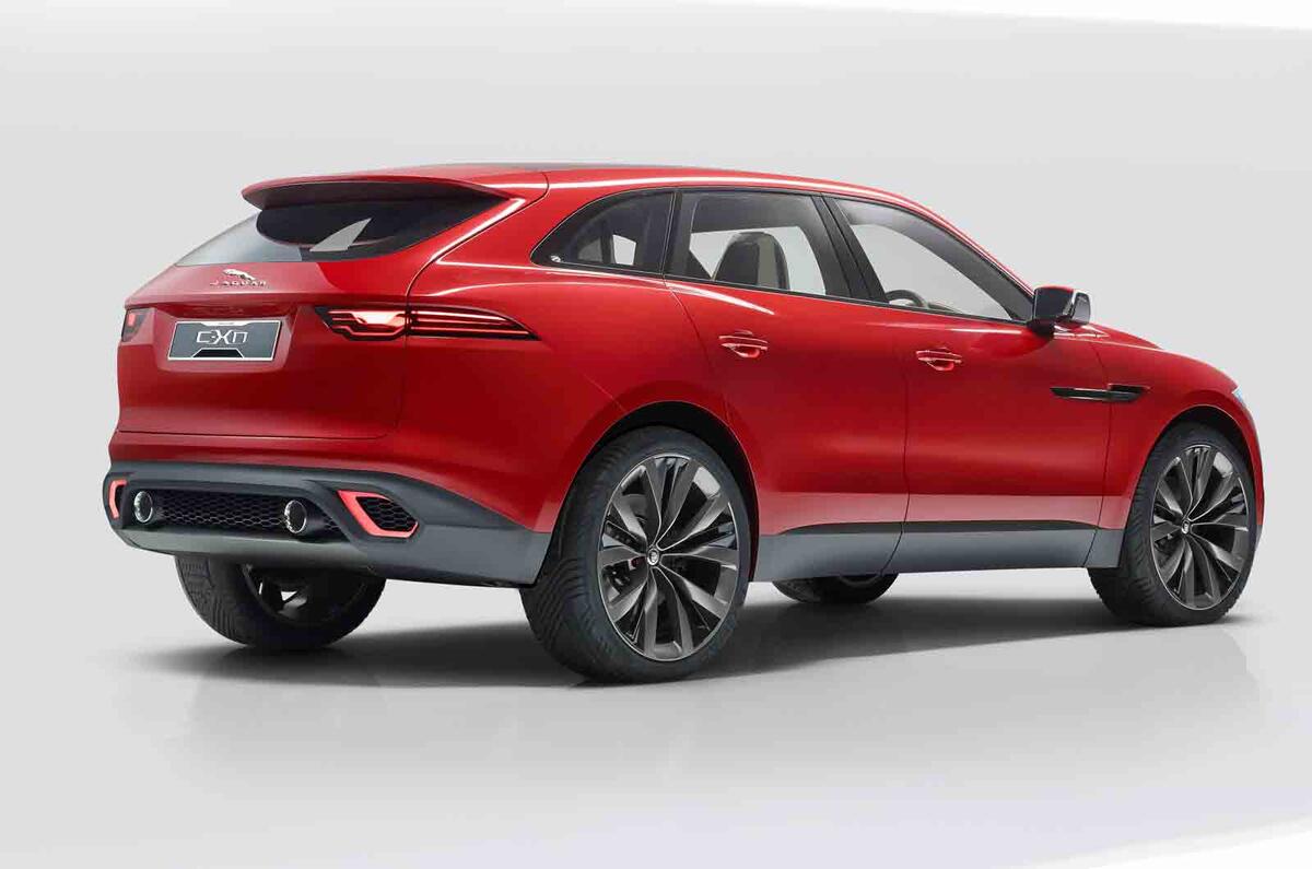 Jaguar C-X17 SUV shown in Brussels