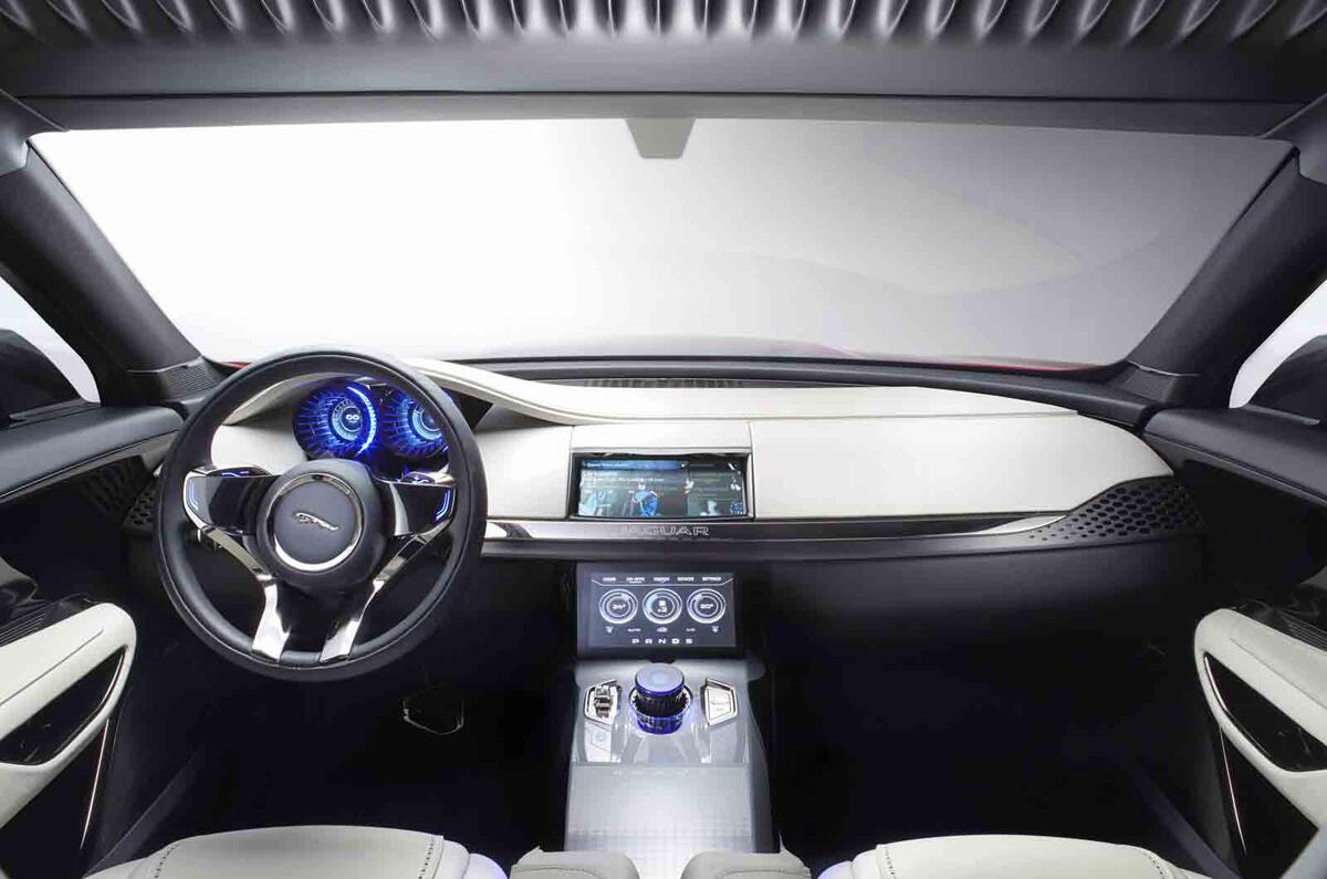 Jaguar C-X17 SUV shown in Brussels