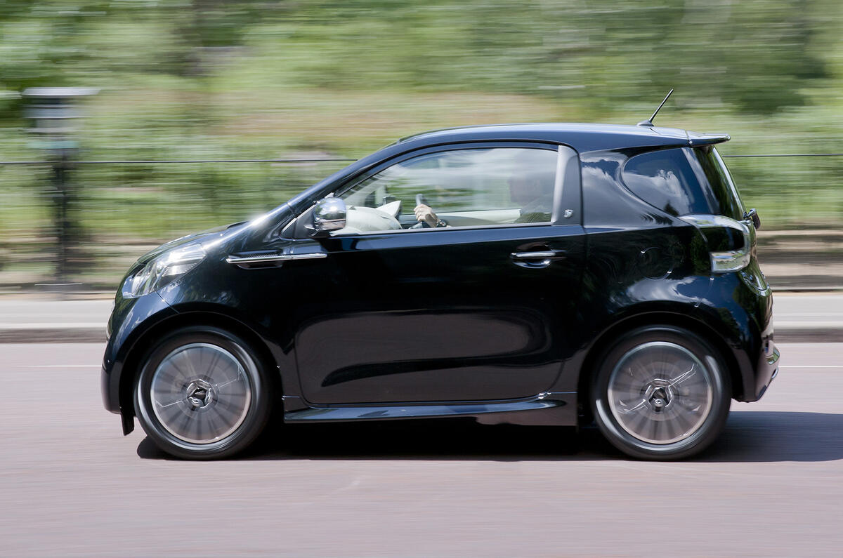 no title Aston Martin Cygnet axed