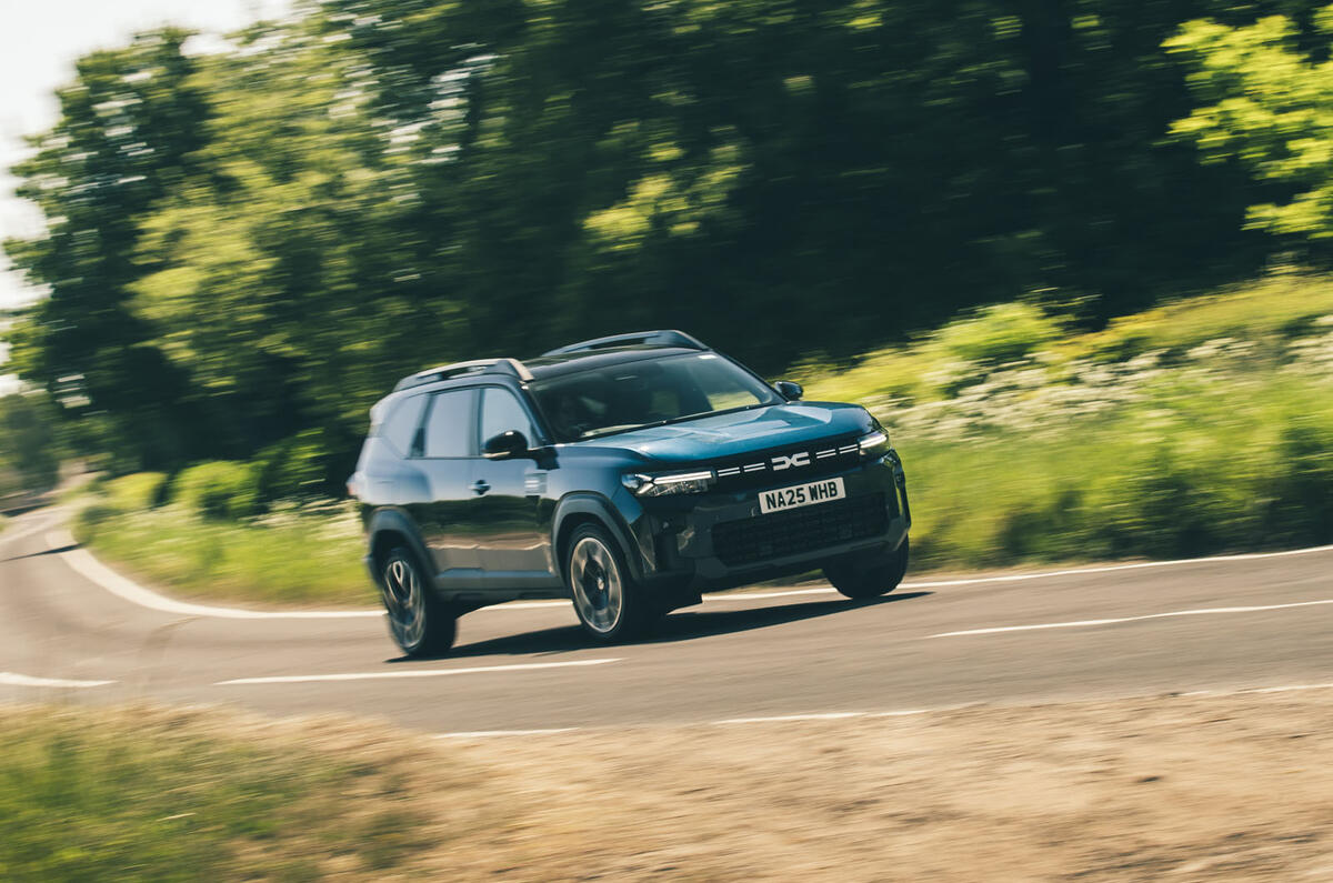 Dacia Bigster review 2025 25 front pan Dacia Bigster review 2025 25 front pan