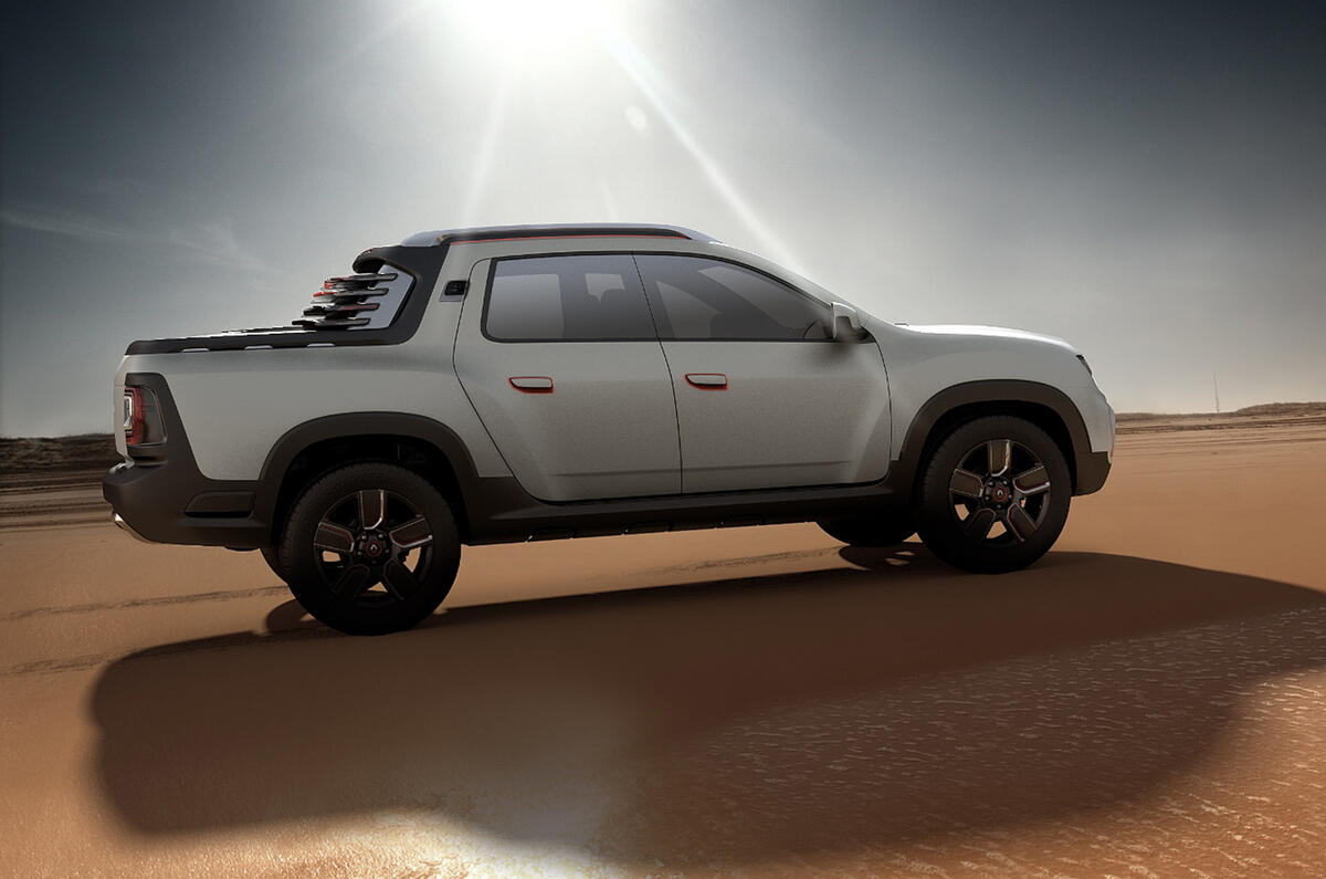 no title New Duster Oroch concept set for Sao Paulo motor show debut