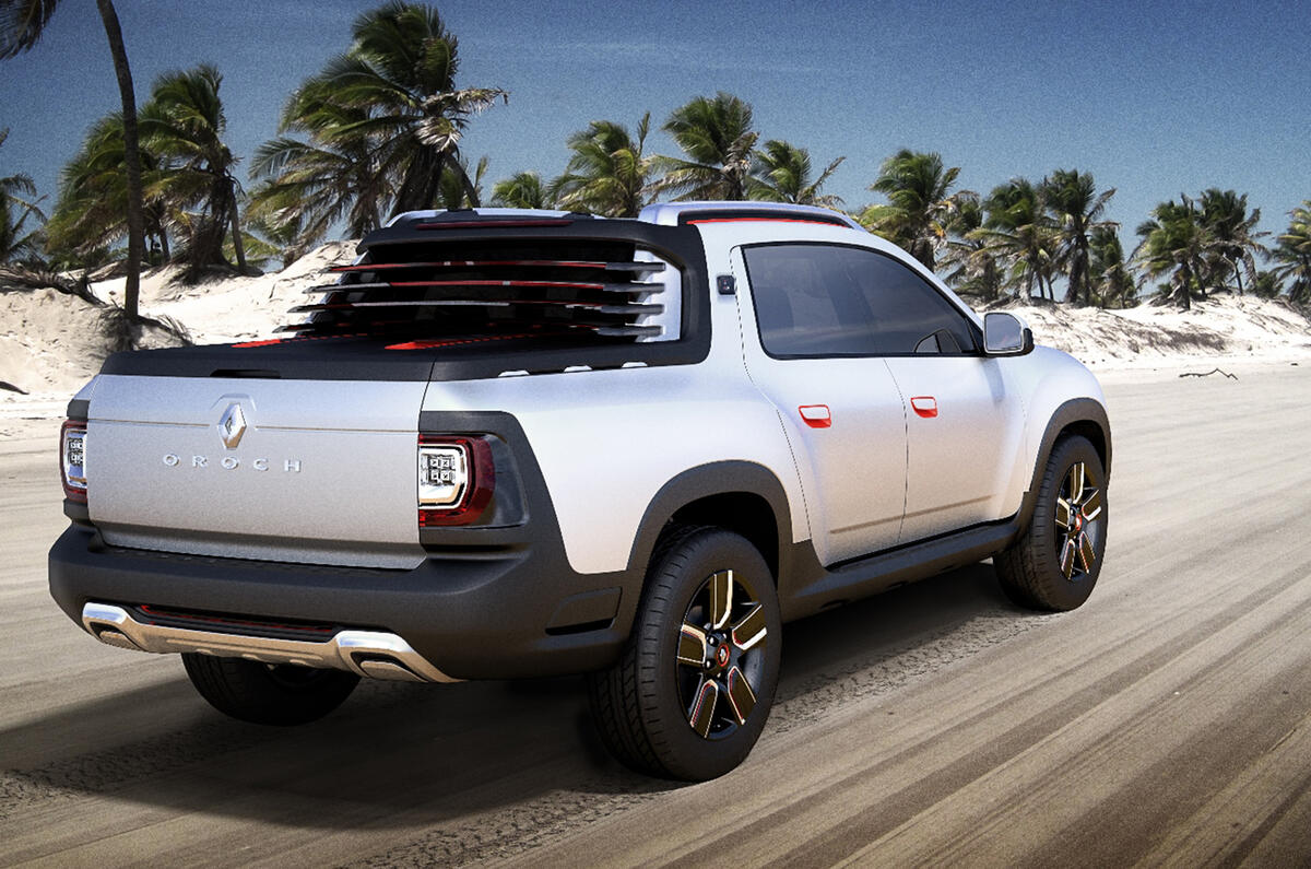 no title New Duster Oroch concept set for Sao Paulo motor show debut