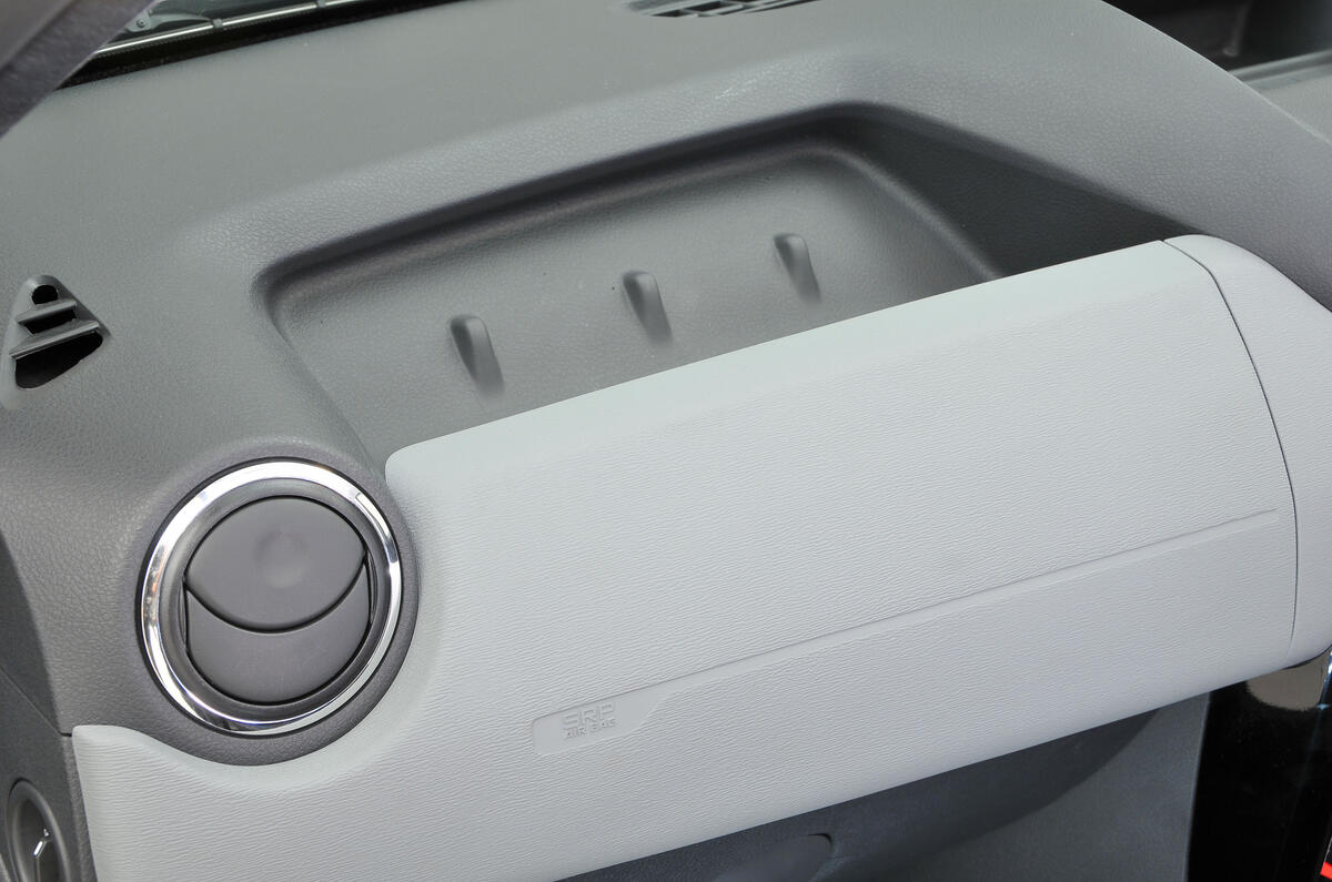Dacia Duster glovebox