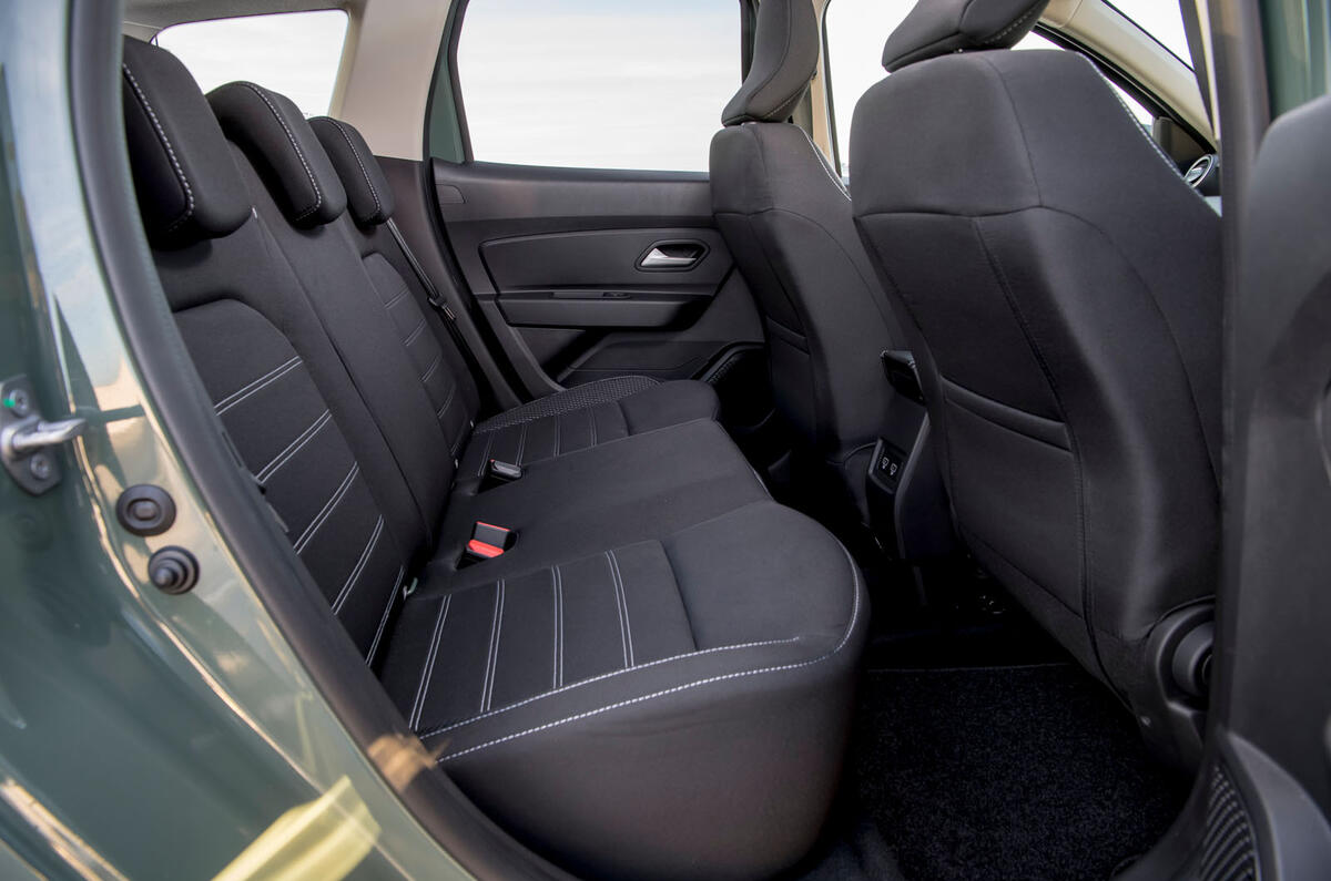 dacia duster road test 2023 18 rear seat dacia duster road test 2023 18 rear seat