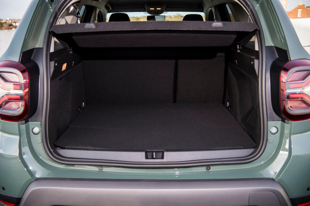 dacia duster road test 2023 19 boot dacia duster road test 2023 19 boot