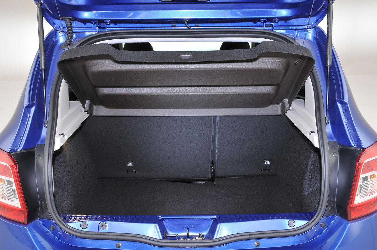 Dacia Sandero boot space