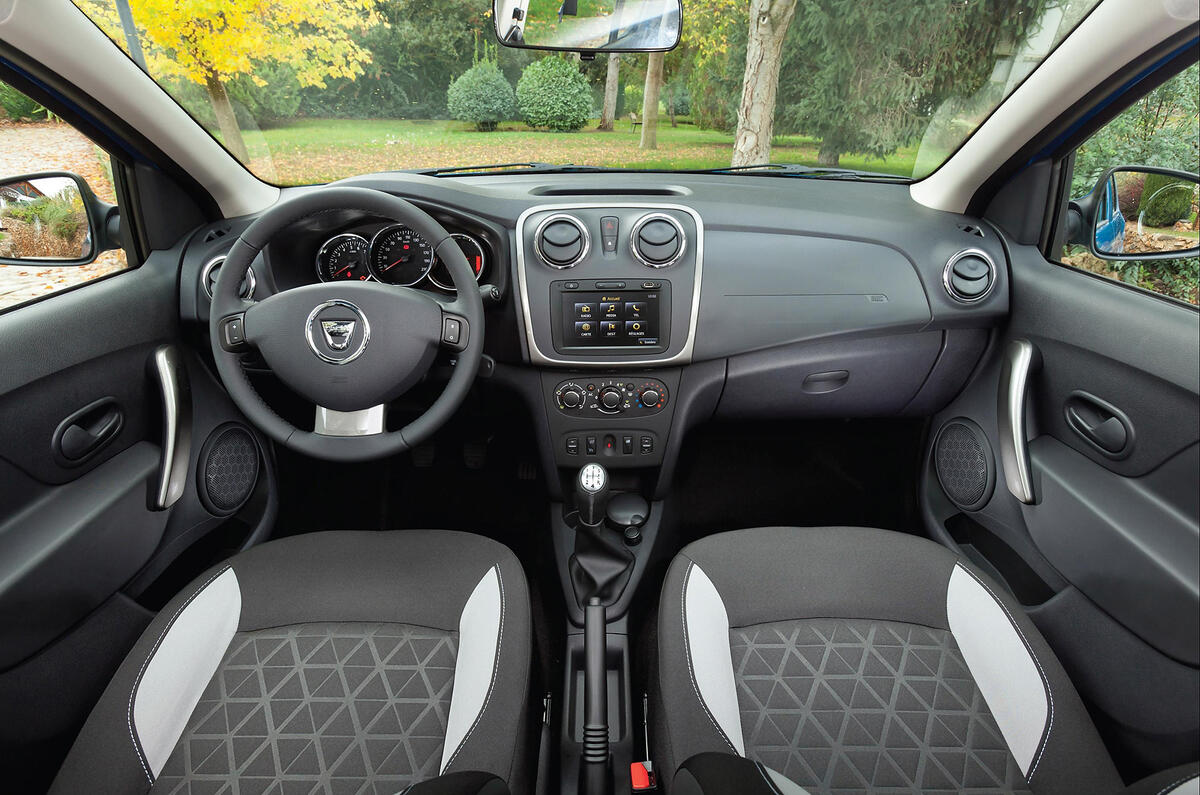 Dacia Sandero Stepway interior  Autocar