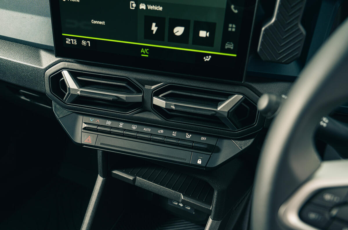 Dacia Duster review   buttons Dacia Duster review   buttons