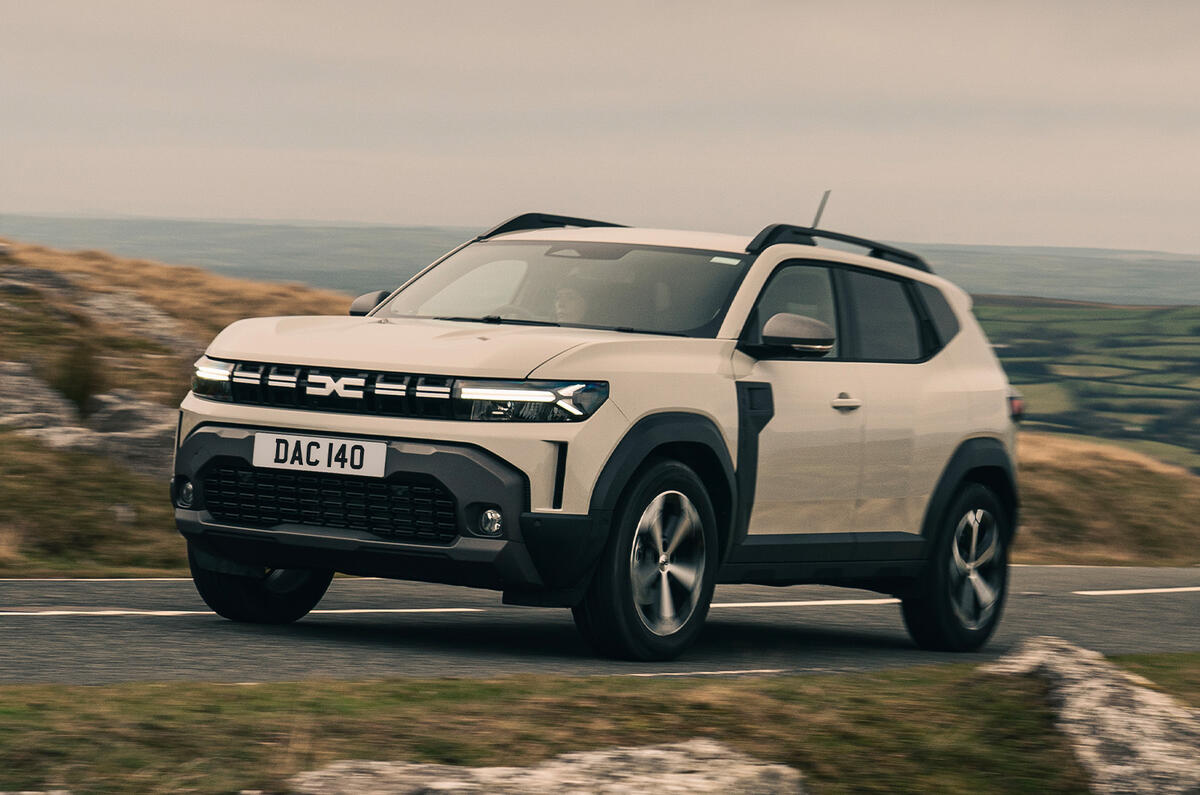 Dacia Duster review   front on the road Dacia Duster review   front on the road