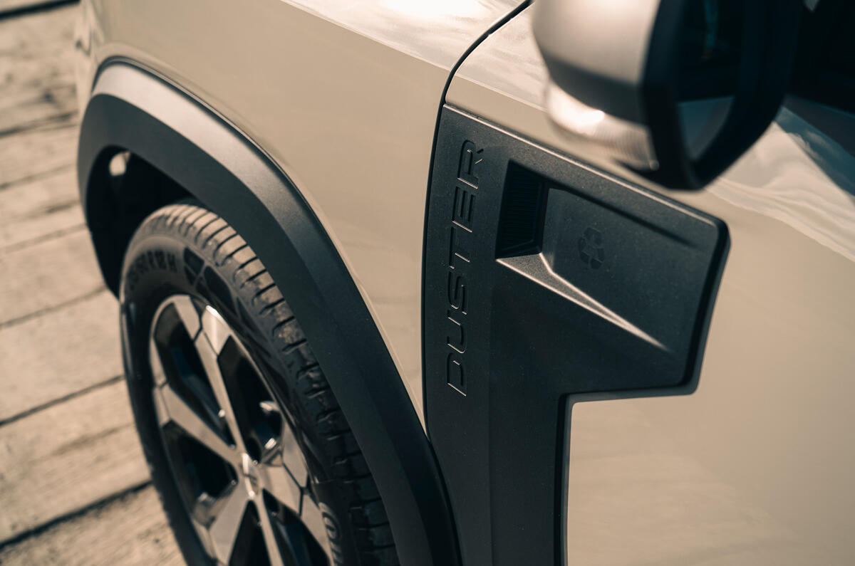 Dacia Duster review   side cladding Dacia Duster review   side cladding