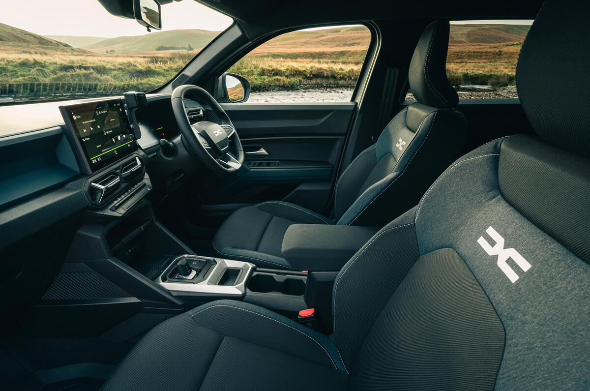 Dacia Duster review   side interior Dacia Duster review   side interior
