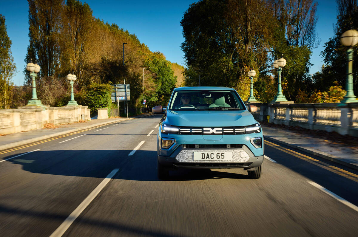 Dacia Spring review   front view Dacia Spring review   front view