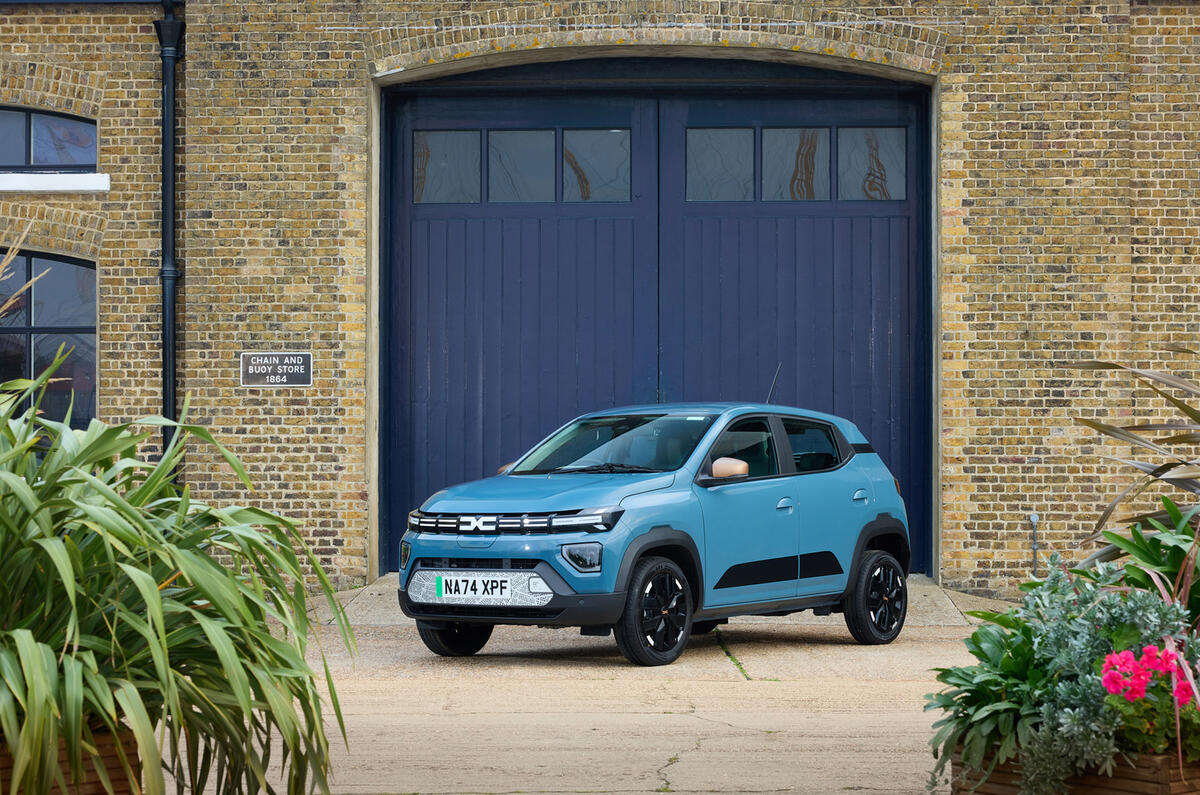 Dacia Spring review   parked Dacia Spring review   parked