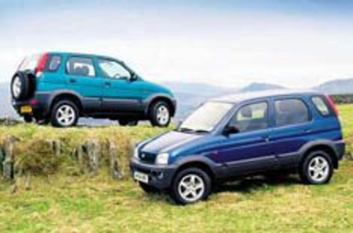 Daihatsu 4x4s for less