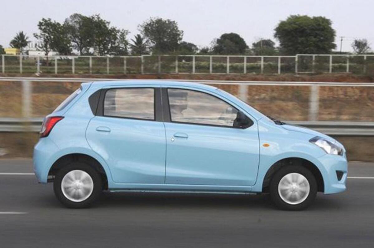 Datsun Go side profile
