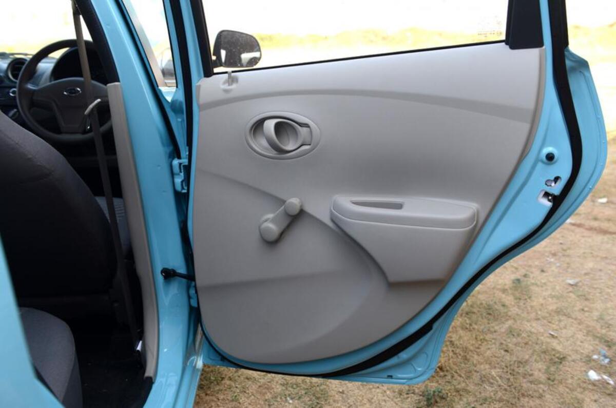 Datsun Go rear doors