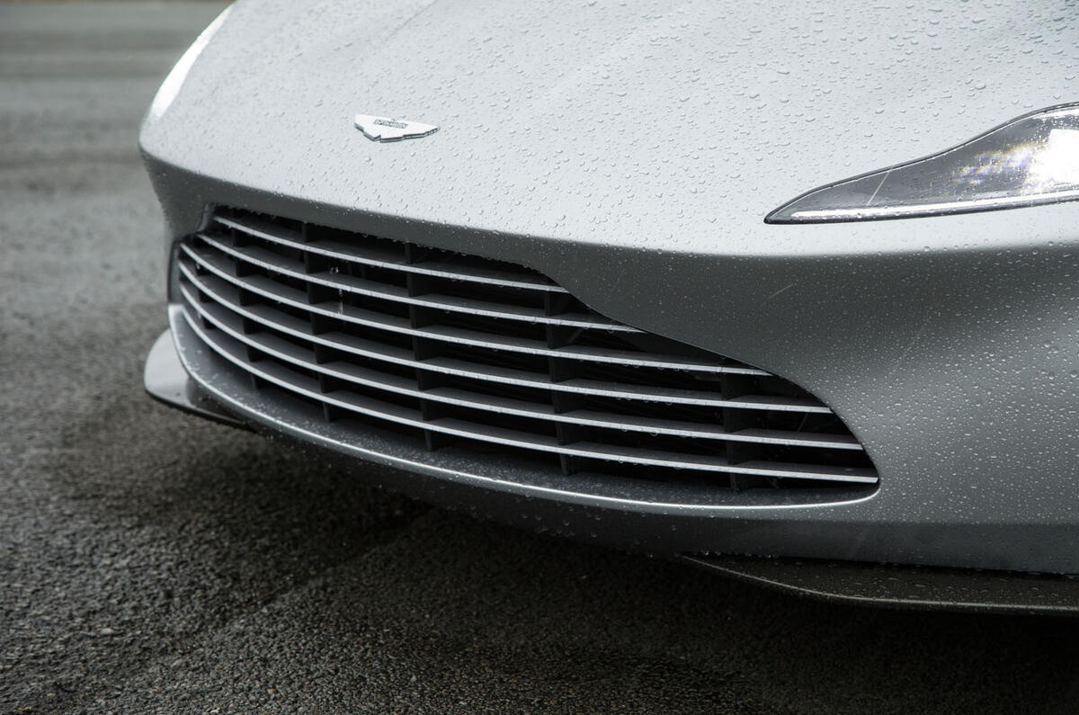 Aston Martin DB10's new grille
