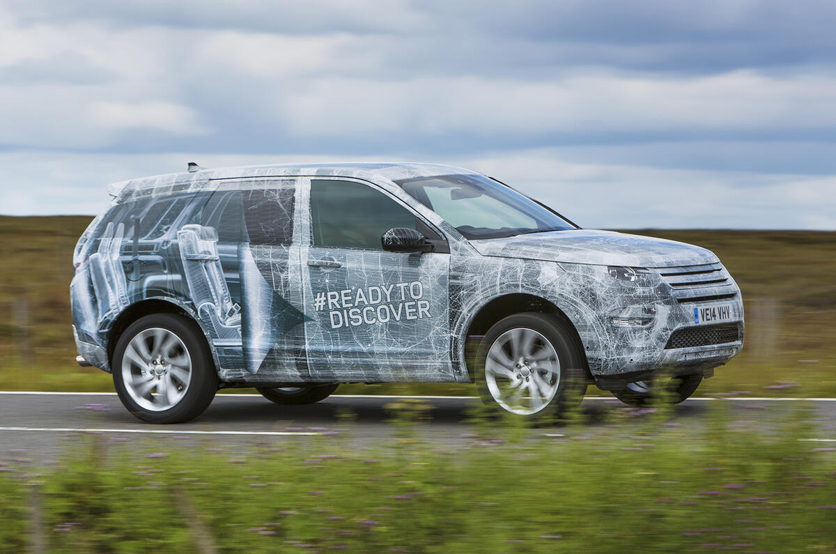Production Land Rover Discovery Sport revealed in miniature