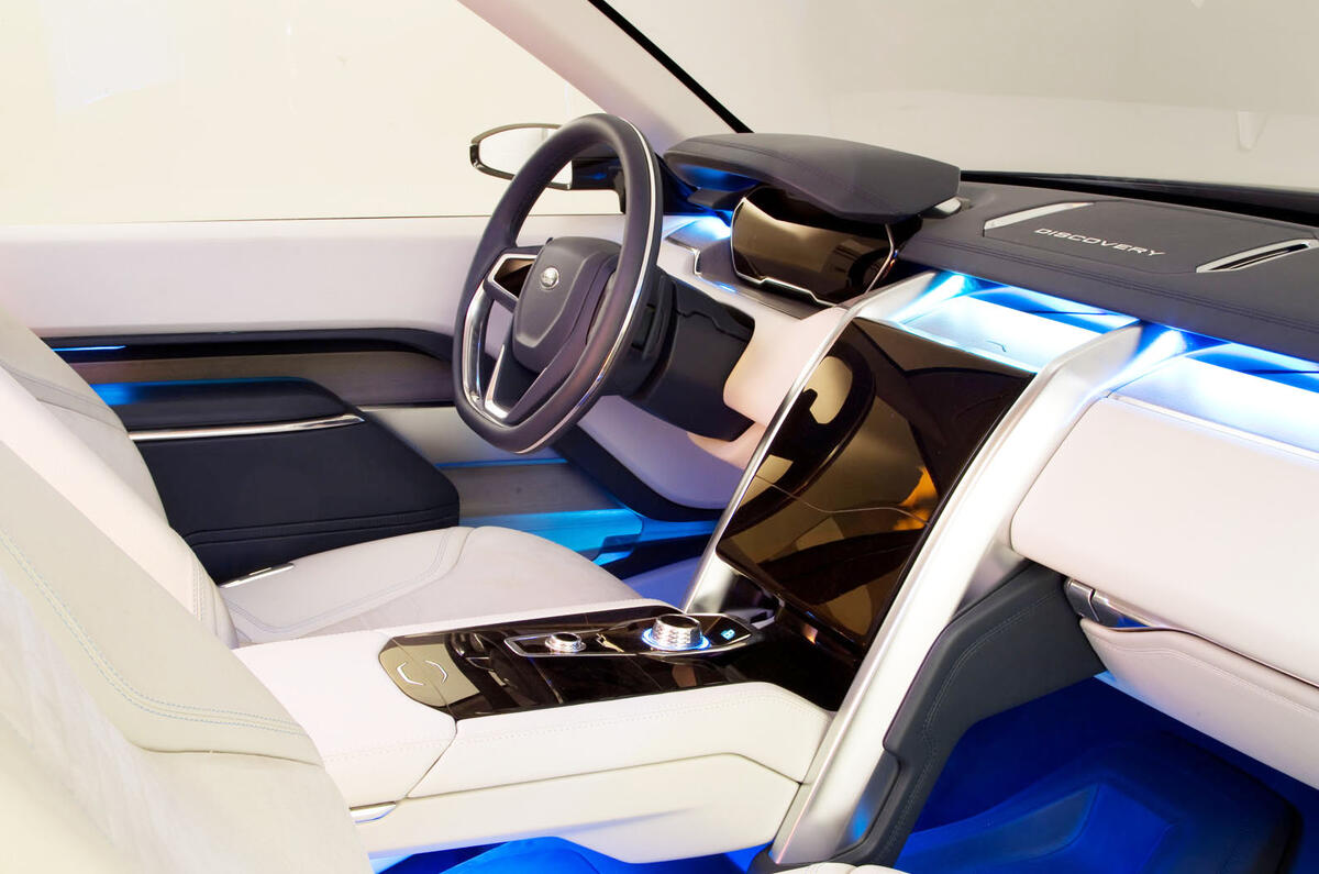 no title Land Rover Discovery Vision concept - exclusive studio pictures