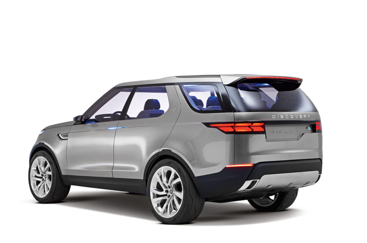 no title Land Rover Discovery Vision concept - exclusive studio pictures