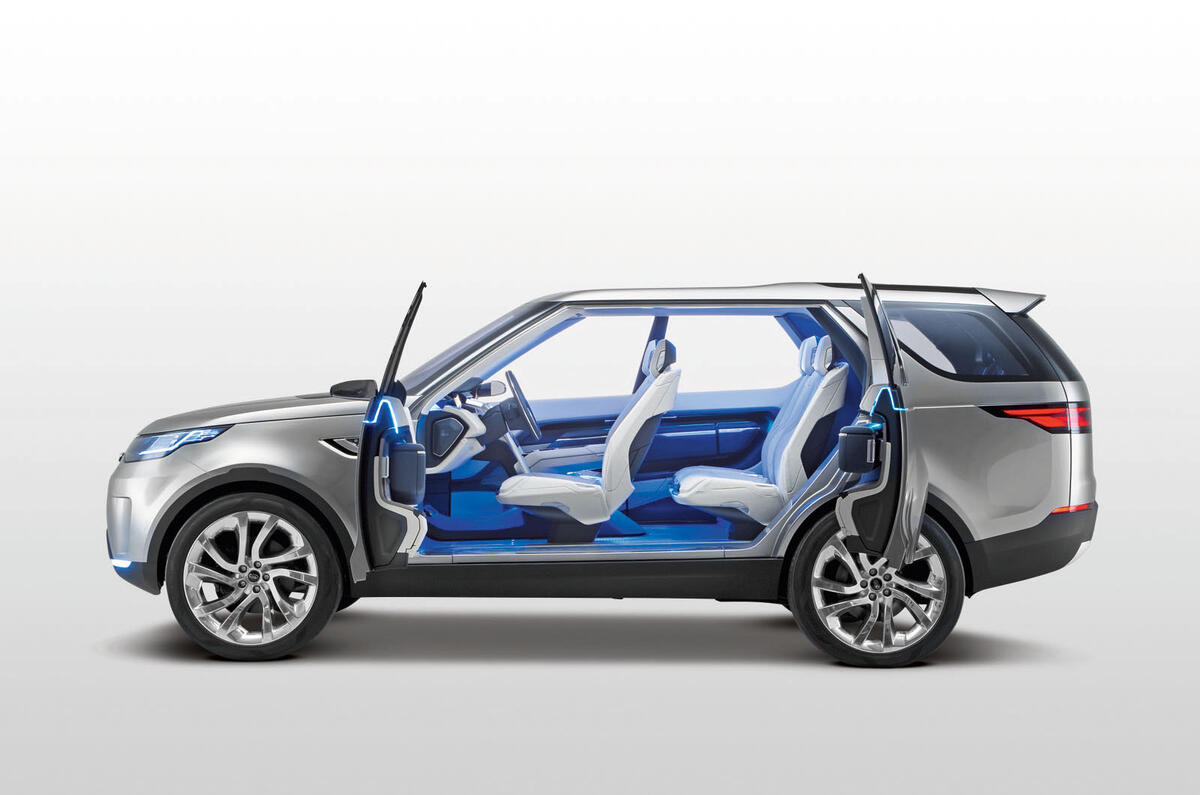 no title Land Rover Discovery Vision concept - exclusive studio pictures