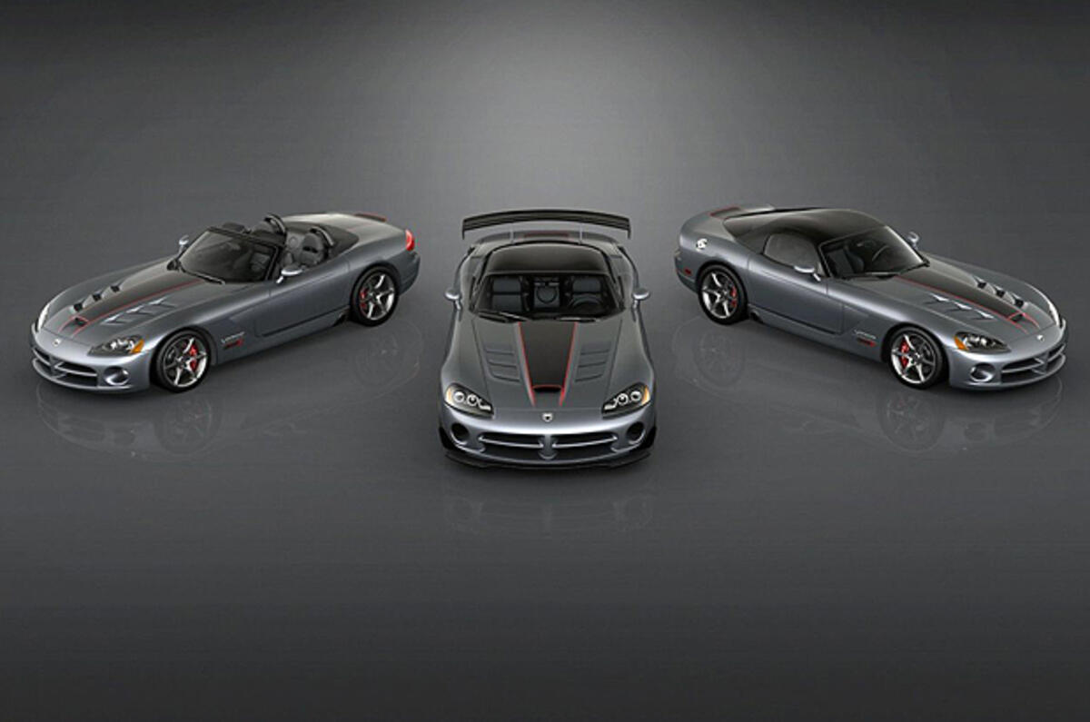 Dodge reveals Viper Final Edition