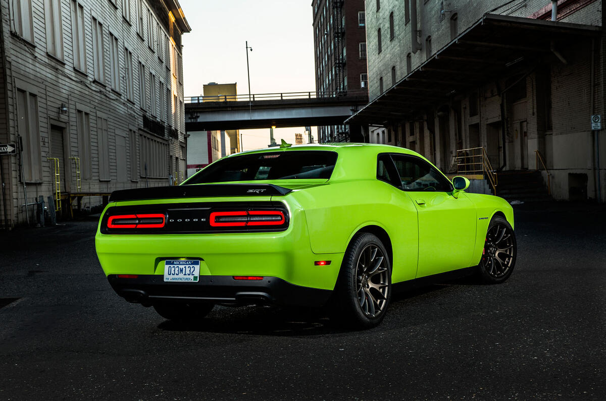 Dodge Challenger SRT Hellcat rear