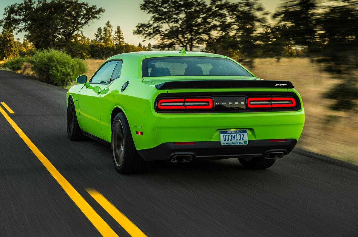 Dodge Challenger SRT Hellcat rear