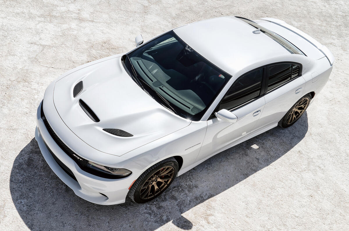 no title Dodge unleashes new 204mph Charger SRT Hellcat saloon
