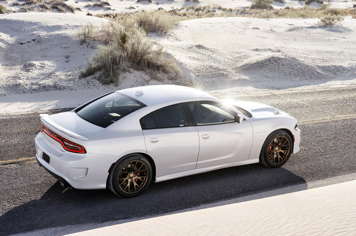 no title Dodge unleashes new 204mph Charger SRT Hellcat saloon