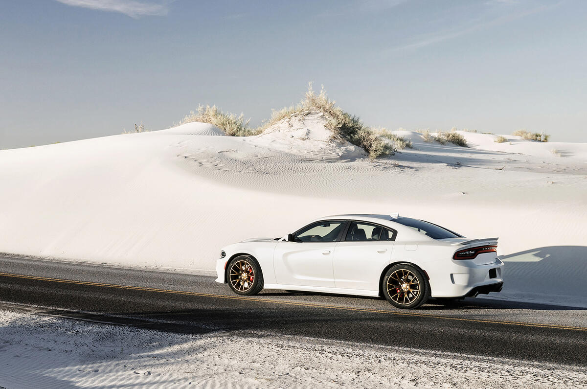 no title Dodge unleashes new 204mph Charger SRT Hellcat saloon