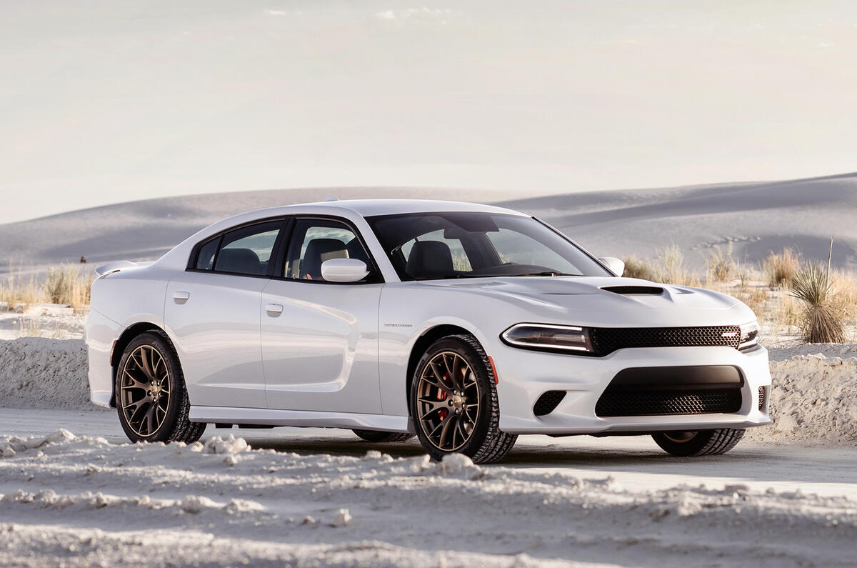 no title Dodge unleashes new 204mph Charger SRT Hellcat saloon