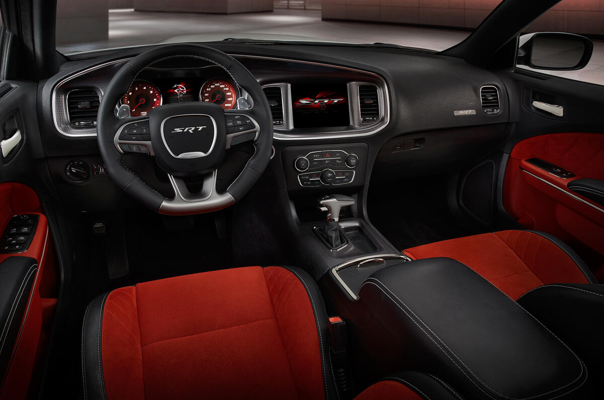 no title Dodge unleashes new 204mph Charger SRT Hellcat saloon