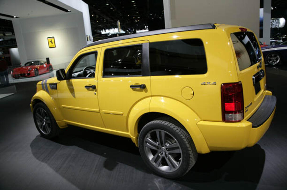Detroit motor show: Dodge line-up