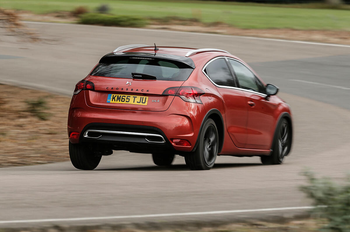 The DS 4 Crossback has greater suppleness compared to its predecessors