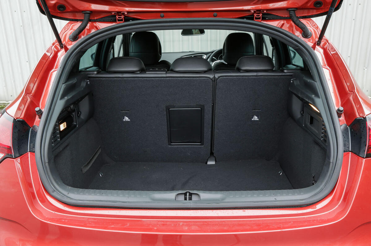 The small boot in the DS 4 Crossback, especially if you opt for the Denon sound system