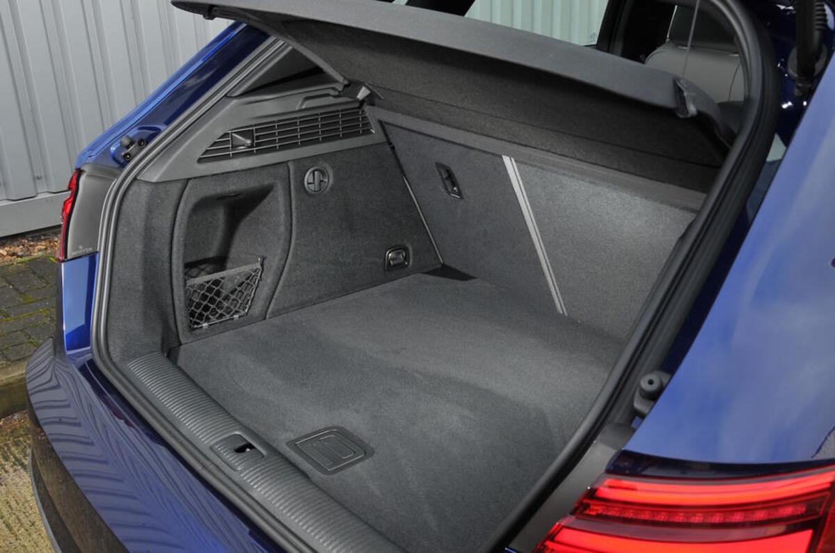 Audi S3 2016-2020 road test review - boot