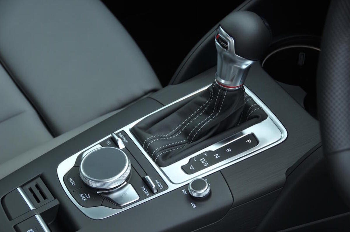 Audi S3 2016-2020 road test review - centre console