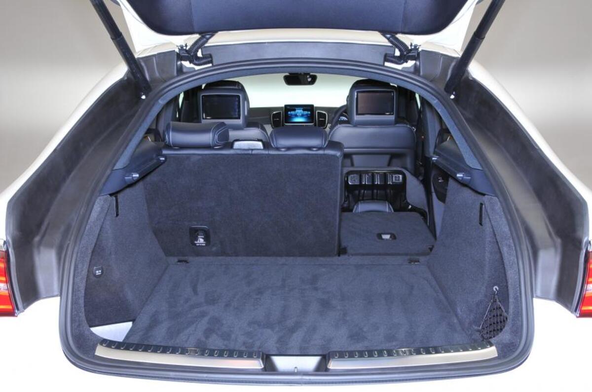 Mercedes-Benz GLE Coupé boot space