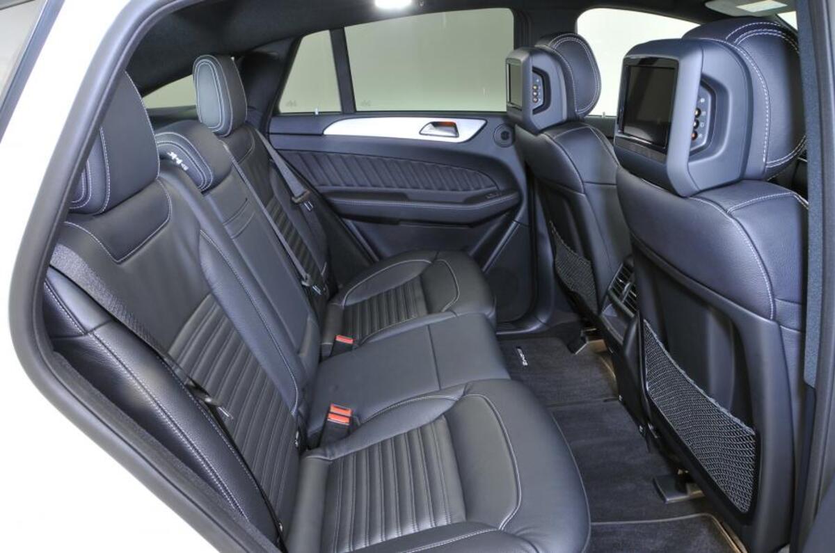 Mercedes-Benz GLE Coupé rear seats